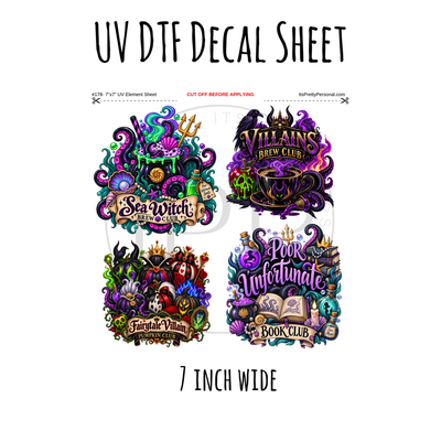 UV DTF Decals